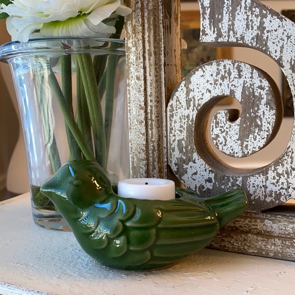 Other - ❌SOLD Ceramic Bird Votive Holder